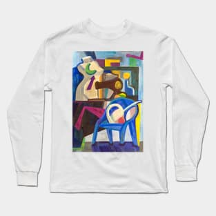 Still life Painting "Classroom" Long Sleeve T-Shirt